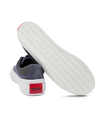 Кожаные кроссовки HUGO - темно-синий(50517238)