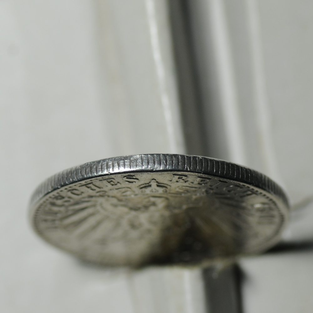 Юбилейная серебряная монета 2 марки 1901 г. Германия