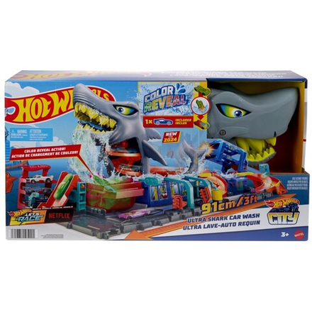 Hot Wheels - Ultra Shark Wash + меняющий цвет автомобиль HTN82 / артикул   HTN82  / GTIN 194735195091