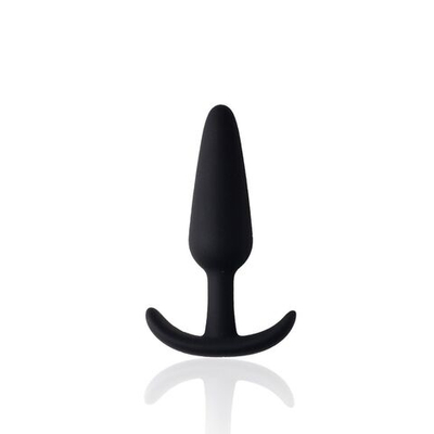 Черная анальная пробка для ношения Little Secret - 10 см. (Цвет: черный)