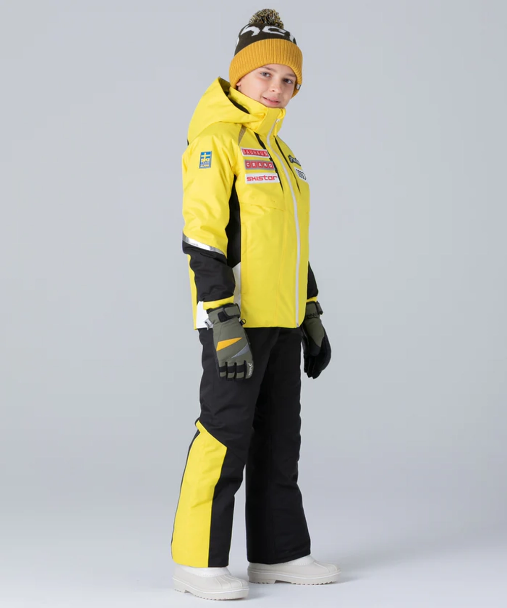 PHENIX 25/26 костюм горнолыжный юниорский TEAM SWE EFB252P81RP Sweden Junior Two-piece, YE