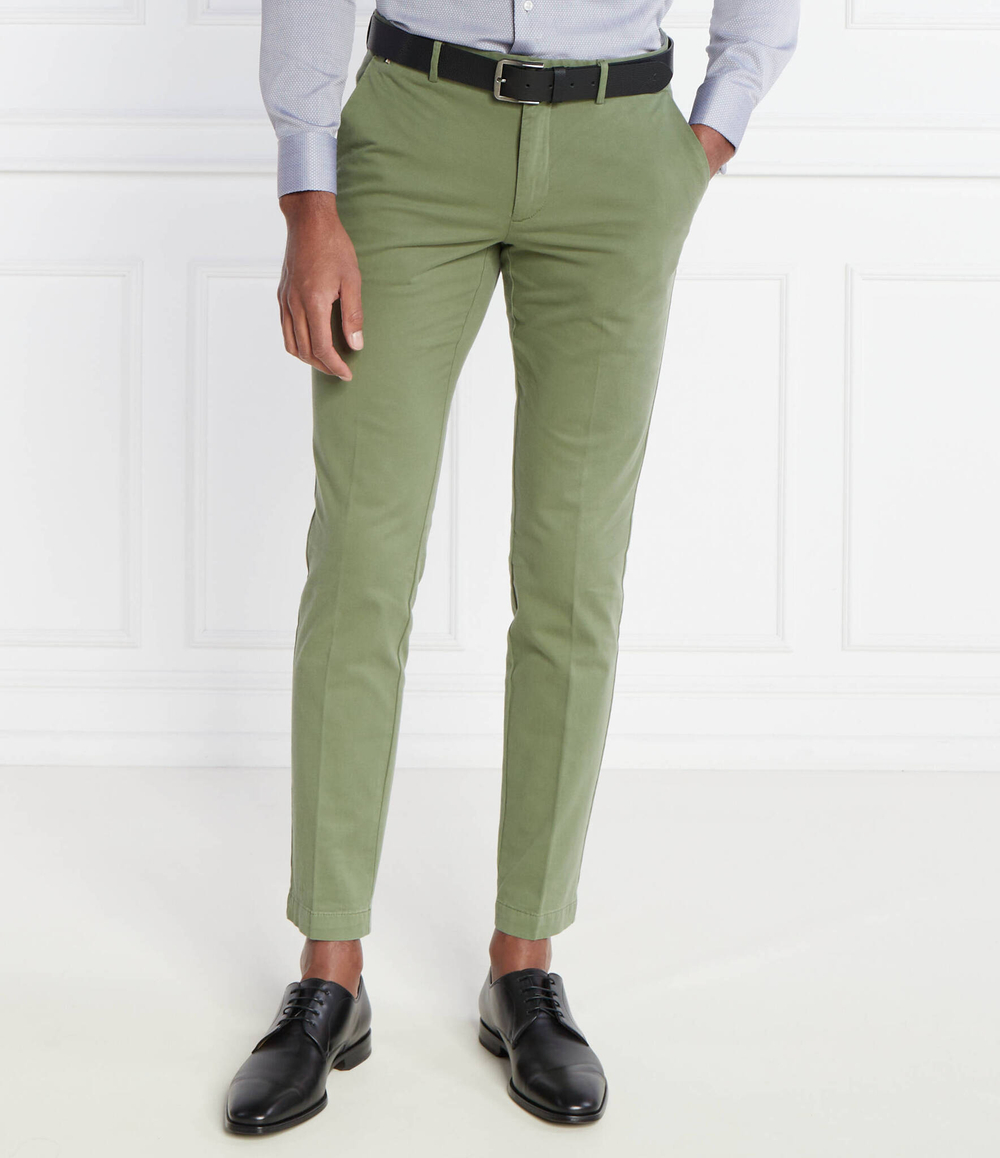 Чиносы Kaito1 BOSS BLACK - зеленый(50487966)