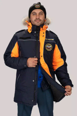 Куртка мужская зимняя МЧС АЛЯСКА