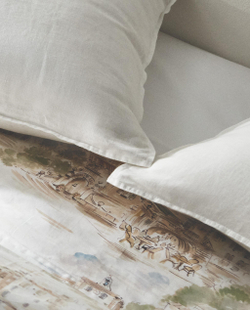 Простыня Zara Home, хлопок 100%, однотонный, 4127/089