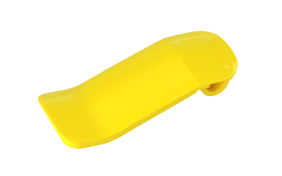 Кабельный держатель жёлтый