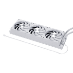 Водяное охлаждение для CPU PCCooler DS360 ARGB Display WH TDP 310W 115X/1200/1700/1851/AM4/AM5 Белый