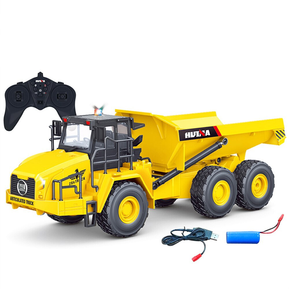 Радиоуправляемый карьерный самосвал HUI NA TOYS масштаб 1:16 HN1553