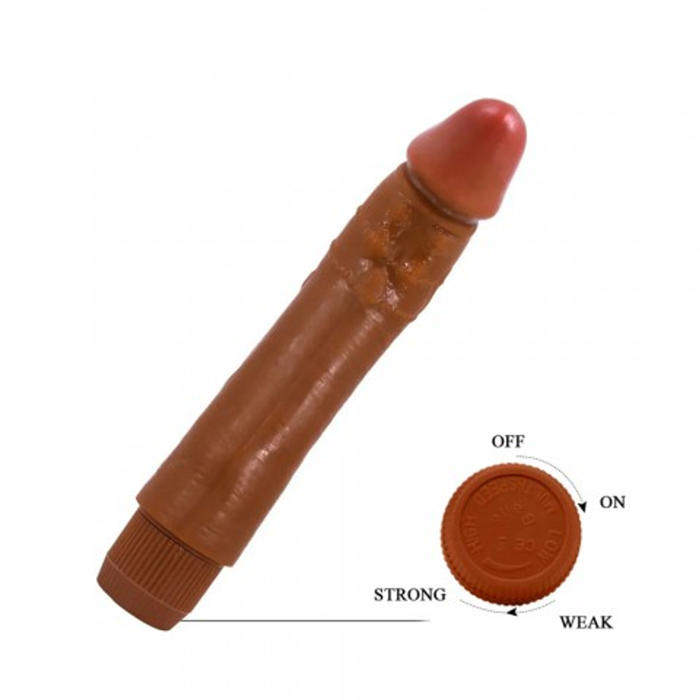 Реалистичный вибратор Dybbuk мультискоростной, 24 см