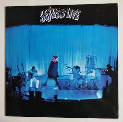 Винтажная виниловая пластинка LP Genesis Live (Germany 1973)
