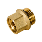 Клапан отсекающий ROMMER - 3/8 x 1/2 (ВР/НР, PN10, Tmax 120°C)