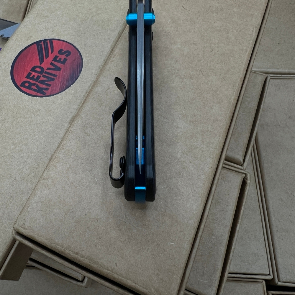 Нож Benchmade 533-3 Bugout Mini Carbon A+++ - клинок Damascus