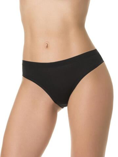 Бамбуковые трусики-бразилиана (Размер: S) (Цвет: черный)