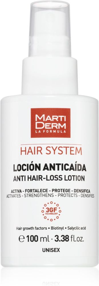 MartiDerm спрей для лечения выпадения волос Hair System