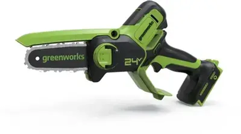 Цепная пила GREENWORKS GD24CSMNX, аккумуляторная, 24В, без АКБ, без ЗУ [2008707]