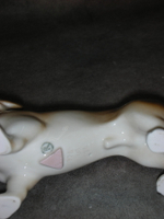 Статуэтка. Фарфор. Собака Такса. Royal DUX. Чехословакия