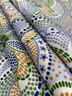 Декоративная наволочка с рюшами, оборками "Бисер" 40х60 см, 1 шт, без молнии