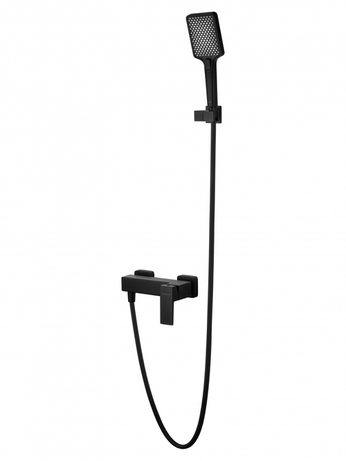 Смеситель для душа WONZON & WOGHAND CUBE 2.0, Черный матовый (WW-88048068-MB)