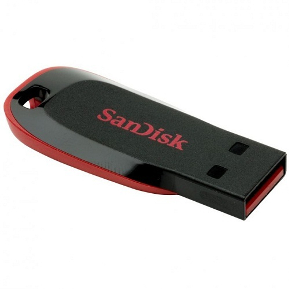 USB Флешка 8GB SanDisk Cruzer Blade USB 2.0, черная, АКЦИЯ