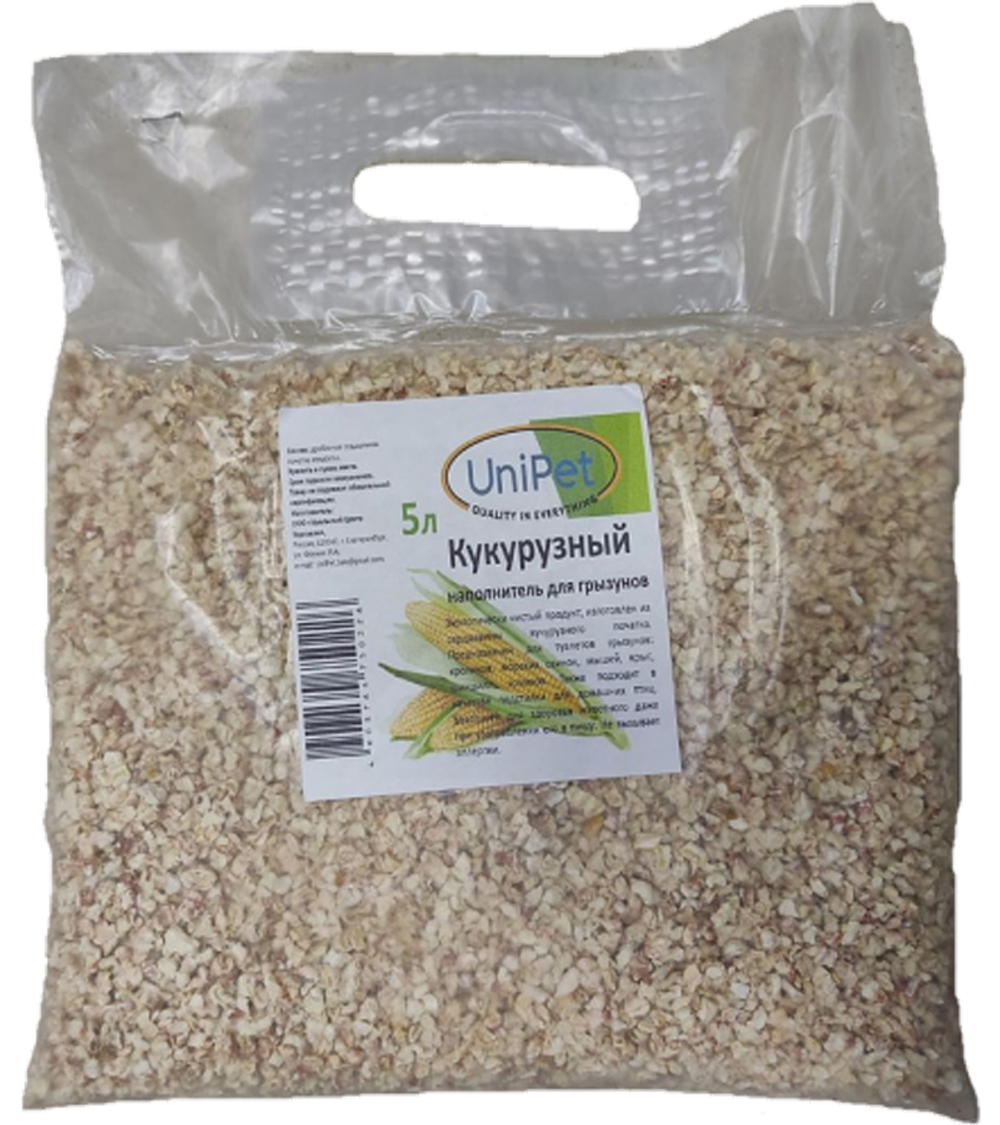 UniPet Кукурузный наполнитель 5л