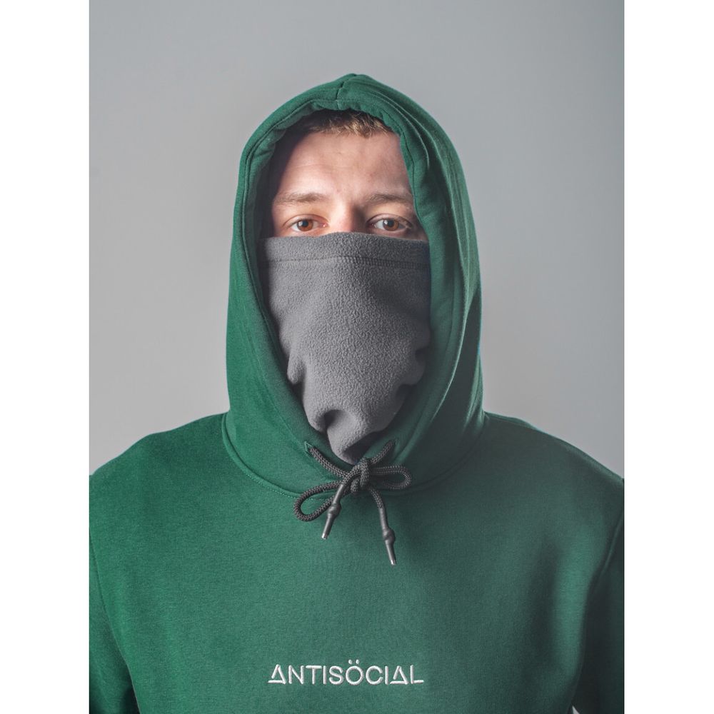 Худи Antisocial Basic Зеленый