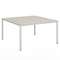 Стол-тандем 1400х1432х750 для 2 рабочих мест на металлокаркасе Lite VL-41