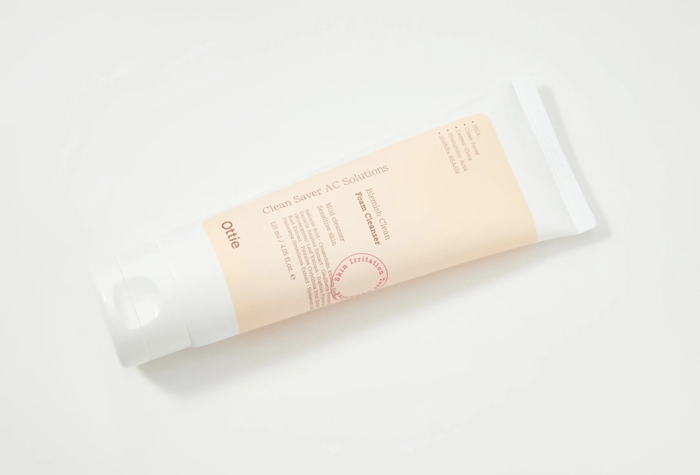 Пенка для умывания для проблемной кожи Ottie Blemish Clean Foam Cleanser, 120 мл