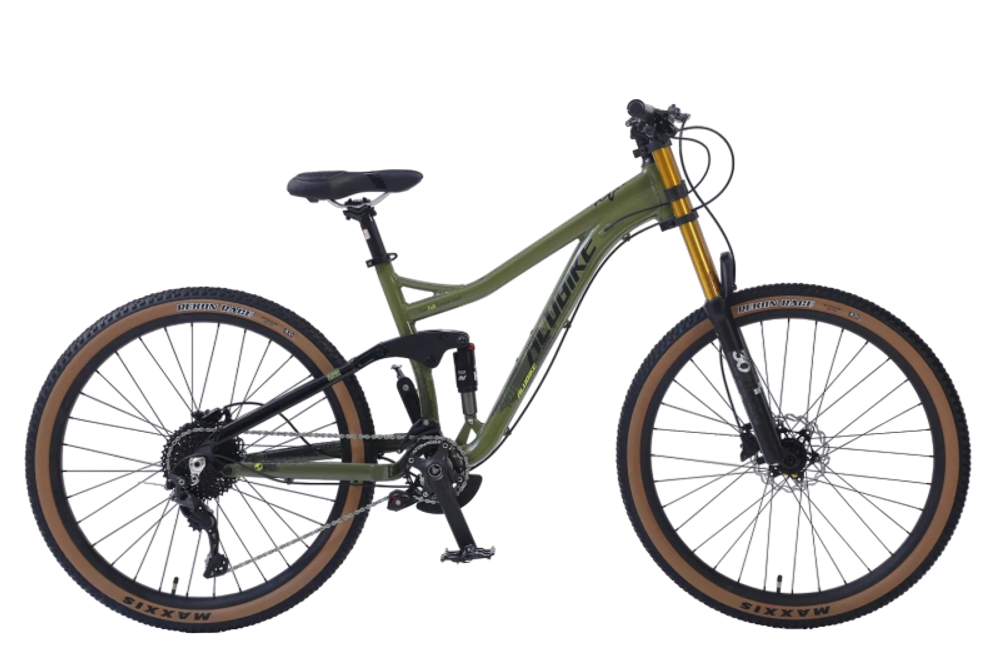Велосипед 27,5" TIMETRY TT129 10S  зеленый
