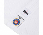 C333 Кимоно для дзюдо подростковое Clinch Judo Silver FDR белое