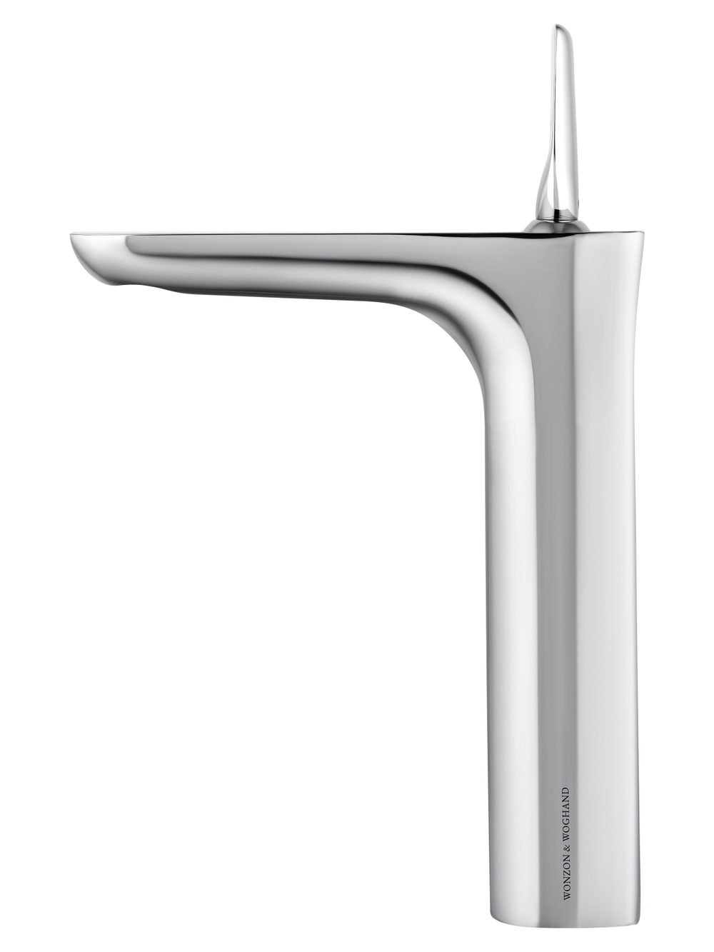 Смеситель для раковины высокий WONZON & WOGHAND SHARK, Хром (WW-48B1102-CR)