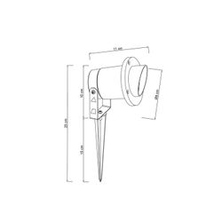 Грунтовый светильник Arte Lamp