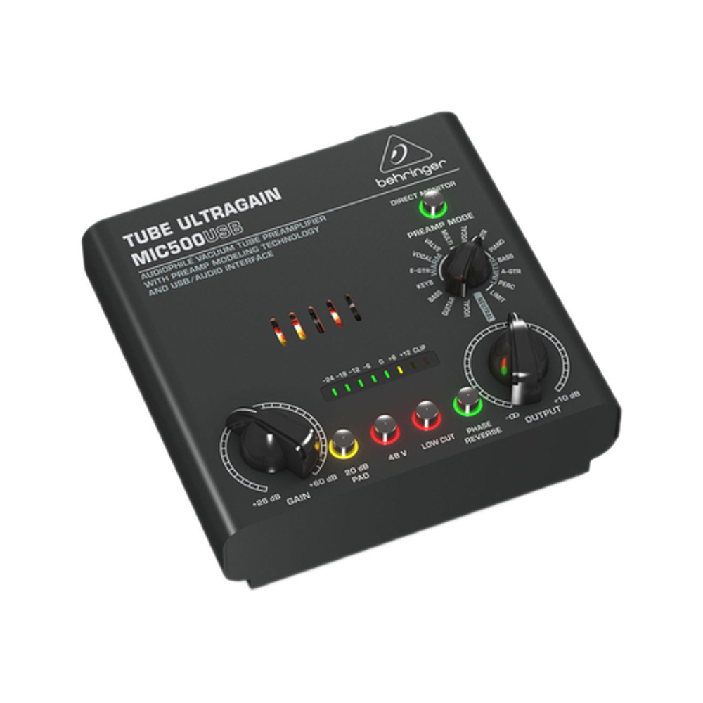 Микрофонный предусилитель Behringer MIC500USB