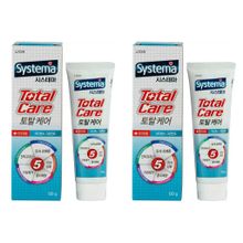 Зубная паста Lion с зеленой мятой Systema Total TP greenmint 120 г 2 уп
