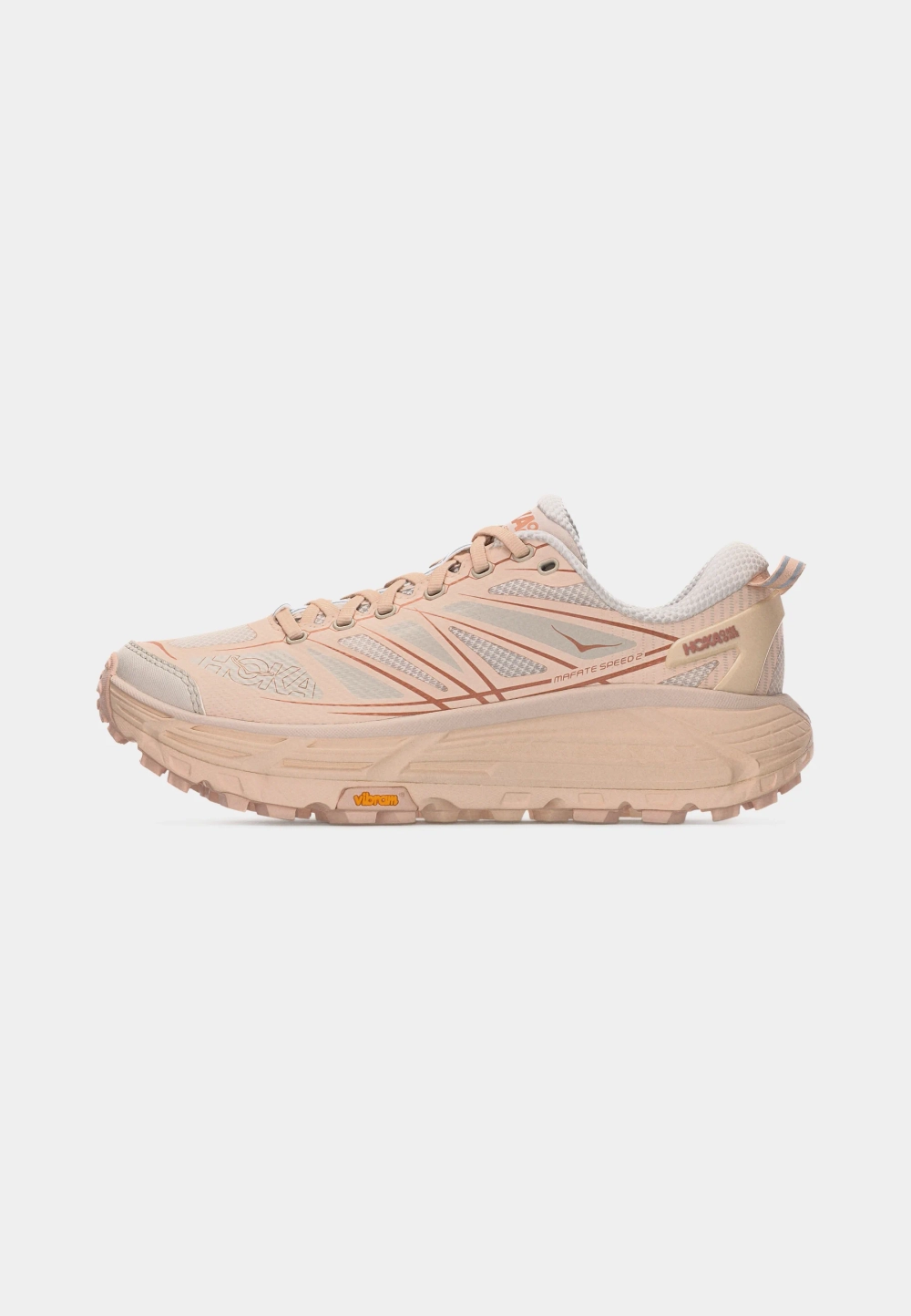 Кроссовки для бега HOKA MAFATE SPEED 2 - beech wood/stucco
