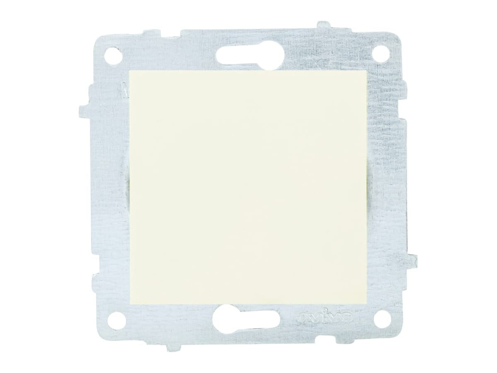 Выключатель 1-кл OVIVO 10А кремовый 600-000202-200