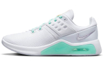 Nike Air Max Bella mesh fabric, synthetic leather, shock absorption, non-slip, wear-resistant, low-cut training shoes, women's white and green