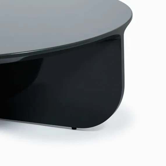 Кофейный стол Petra Ø100х33 см, зеленый глянец