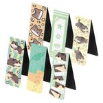 Закладки для книг МАГНИТНЫЕ, "МИЛЫЕ КОТЫ", набор 6 штук, 60x20 мм, BRAUBERG, 116985