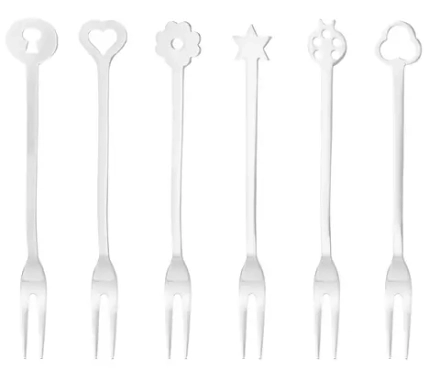 Sambonet - Набор из 6 коктейльных вилок Party Fashion. / артикул   52550C52  / GTIN 8014808885822