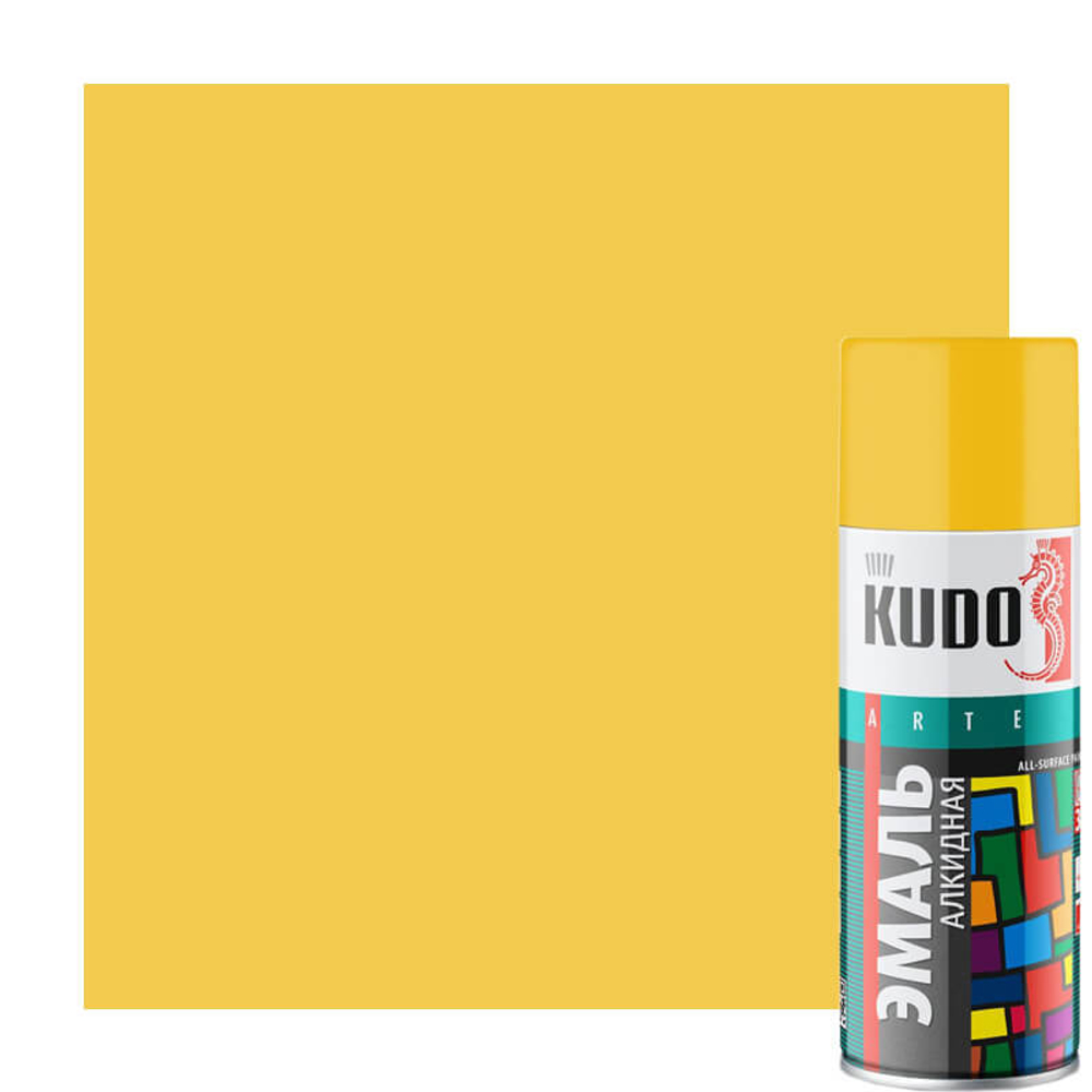 Эмаль универсальная желтая