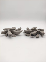 12-Н-34 К-т фрез для имитации бруса карельский профиль H = 15-23 180 х 50 Z = 6 HSS RED SAMURAI