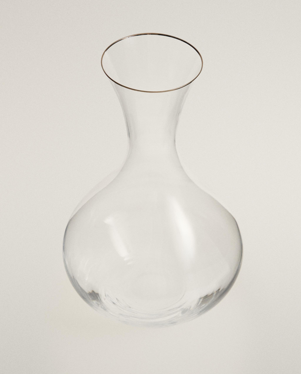 Zara Home кувшин из стекла, цвет серебристый, 26.5 см