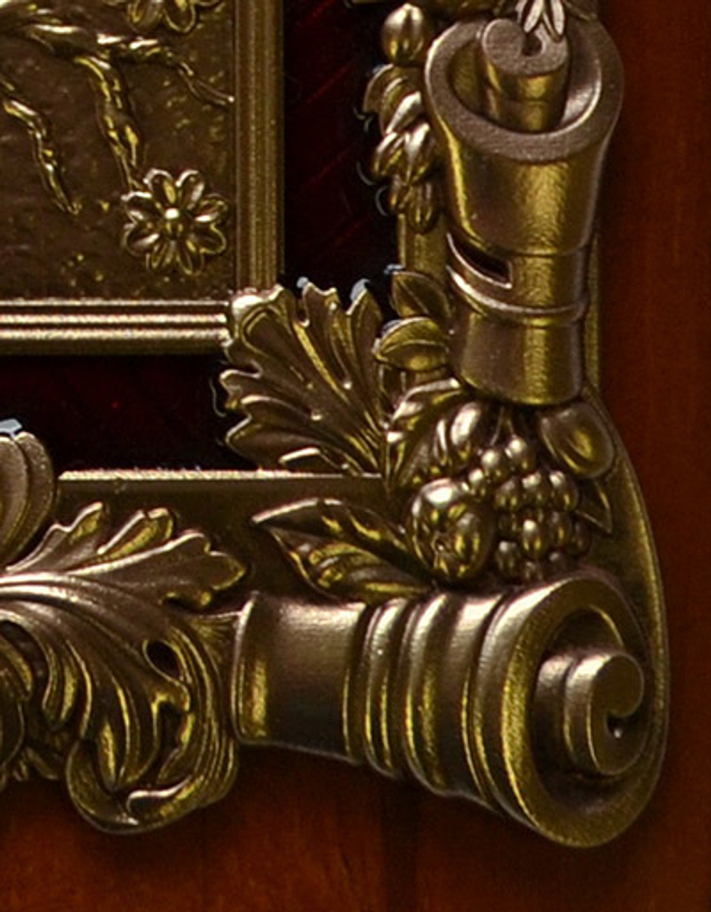 Деревянная ключница настенная "Денежное дерево"