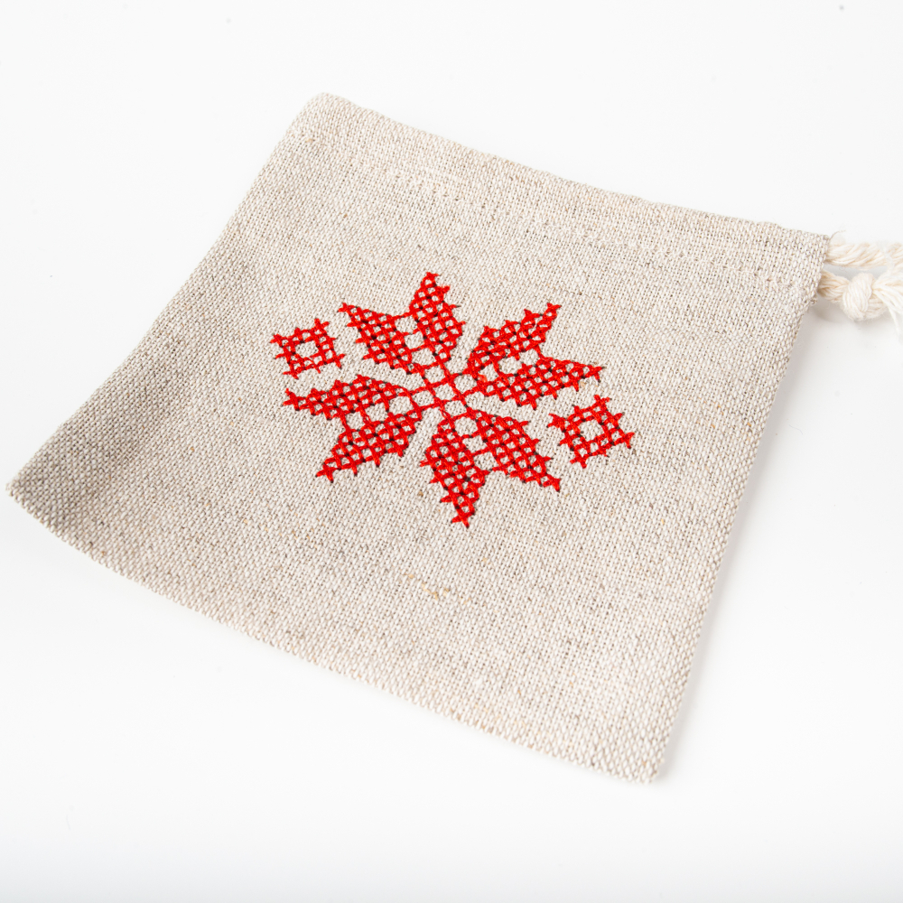 Мешочки льняные