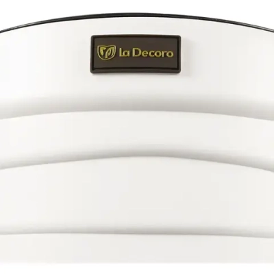 Кашпо для цветов пластиковое 7,5л d-27,1см «Бархан» Белый