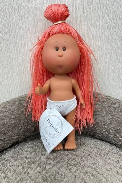 УЦЕНКА5 Кукла Nines виниловая 23см Little Mia Latina без одежды (3199WL8)