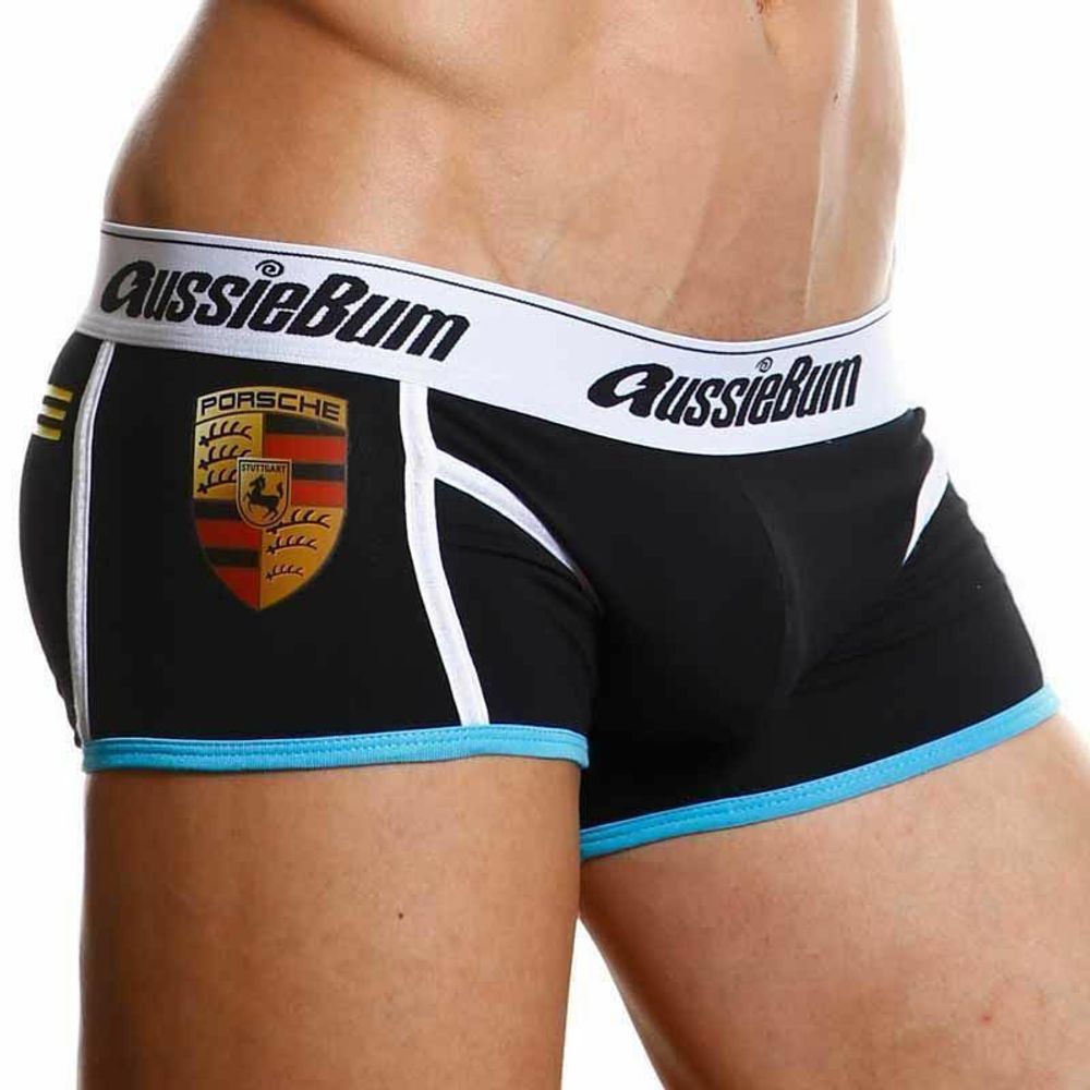 Мужские трусы хипсы белые Aussiebum Porsche