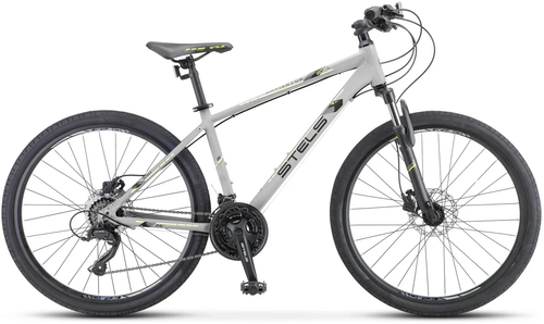 26" STELS Navigator-590 D 2021 (рама 16"; серый/салатовый)