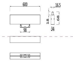 Трековый светильник Maytoni Technical TR012-2-20W4K-W