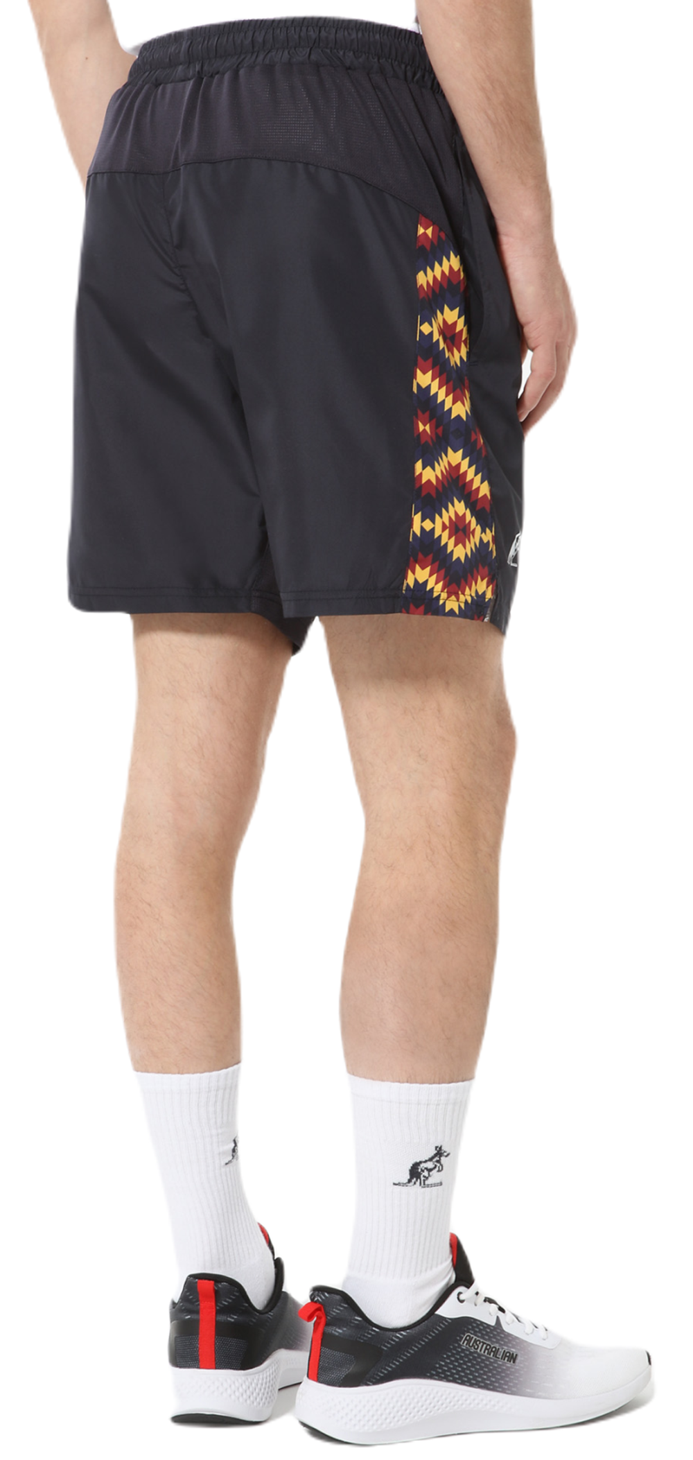 Мужские теннисные шорты Australian Short Smash Ethno - небесный