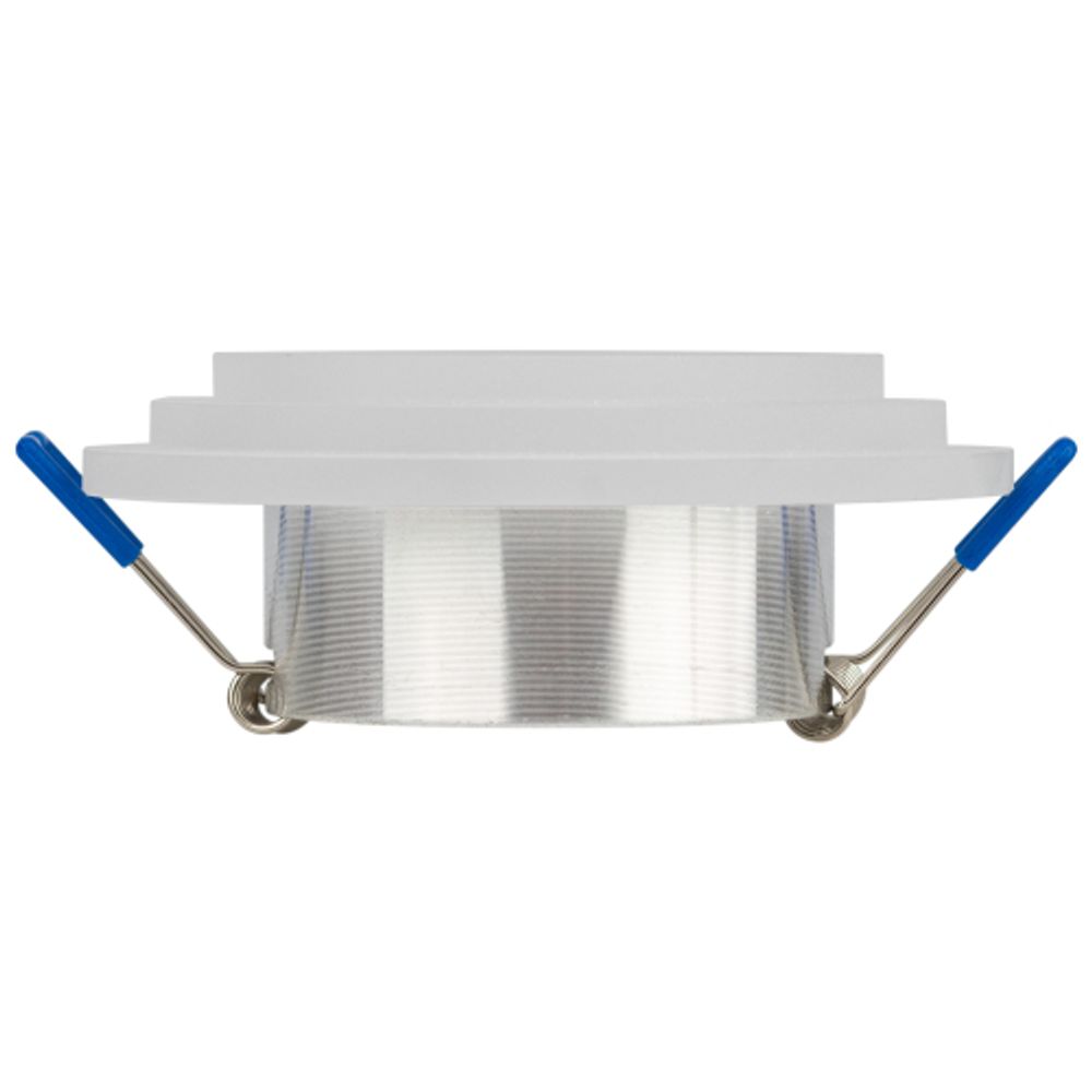 Встраиваемый светильник декоративный ЭРА DK105 WH MR16 GU5.3 белый | Декоративные встраиваемые светильники